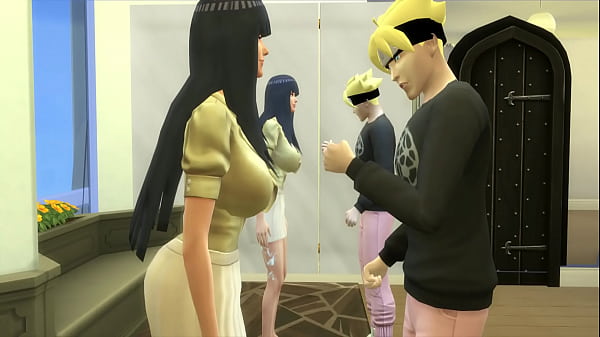 Naruto Cap 6 Hinata talks to him and they end up fucking, she loves his cock since he fucks her better than her husband Naruto