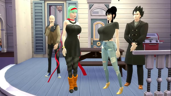 Goku Porn Cap1 Bulma sees master roshi fucking with a thousand and joins in with vegeta